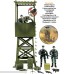 Click N' Play Military Lookout Watch Tower 16 Piece Play Set With Accessories. B076ZSJHGL